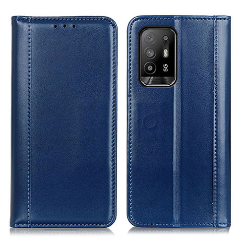 Handytasche Stand Schutzhülle Flip Leder Hülle M05L für Oppo A94 5G Blau