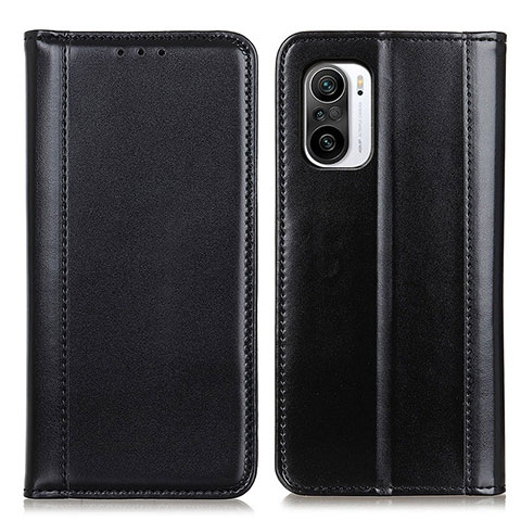 Handytasche Stand Schutzhülle Flip Leder Hülle M05L für Xiaomi Mi 11X 5G Schwarz