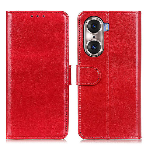 Handytasche Stand Schutzhülle Flip Leder Hülle M07L für Huawei Honor 60 5G Rot