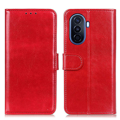 Handytasche Stand Schutzhülle Flip Leder Hülle M07L für Huawei Nova Y70 Rot