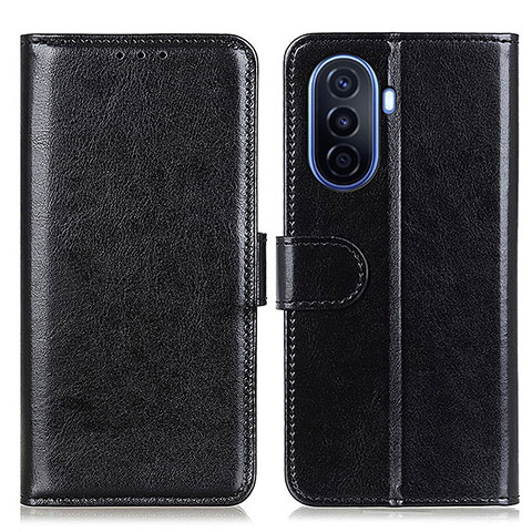 Handytasche Stand Schutzhülle Flip Leder Hülle M07L für Huawei Nova Y71 Schwarz