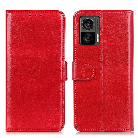 Handytasche Stand Schutzhülle Flip Leder Hülle M07L für Motorola Moto Edge 30 Neo 5G Rot