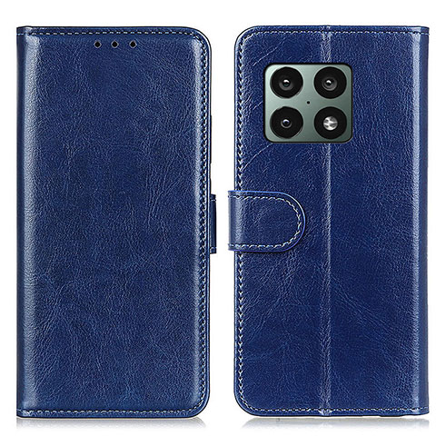 Handytasche Stand Schutzhülle Flip Leder Hülle M07L für OnePlus 10 Pro 5G Blau