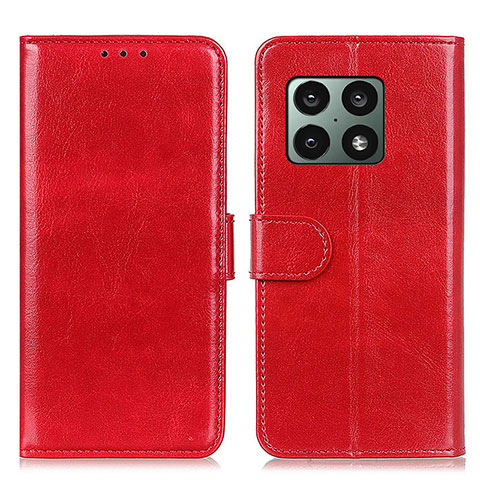 Handytasche Stand Schutzhülle Flip Leder Hülle M07L für OnePlus 10 Pro 5G Rot