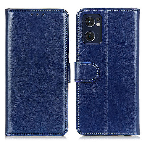 Handytasche Stand Schutzhülle Flip Leder Hülle M07L für OnePlus Nord CE 2 5G Blau