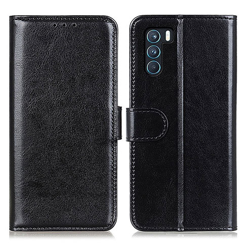 Handytasche Stand Schutzhülle Flip Leder Hülle M07L für Oppo K9 Pro 5G Schwarz