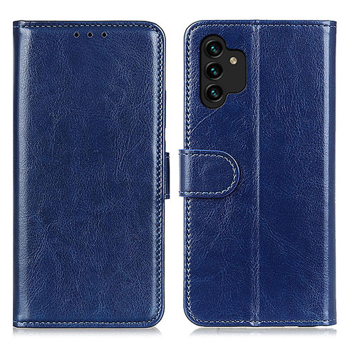 Handytasche Stand Schutzhülle Flip Leder Hülle M07L für Samsung Galaxy A13 5G Blau