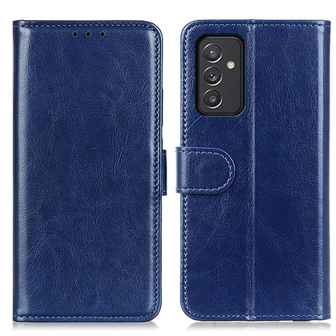 Handytasche Stand Schutzhülle Flip Leder Hülle M07L für Samsung Galaxy A54 5G Blau