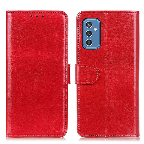 Handytasche Stand Schutzhülle Flip Leder Hülle M07L für Samsung Galaxy M52 5G Rot