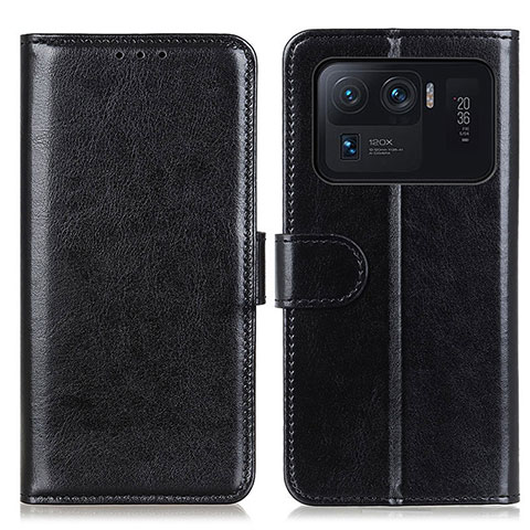 Handytasche Stand Schutzhülle Flip Leder Hülle M07L für Xiaomi Mi 11 Ultra 5G Schwarz