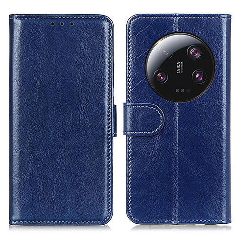 Handytasche Stand Schutzhülle Flip Leder Hülle M07L für Xiaomi Mi 13 Ultra 5G Blau