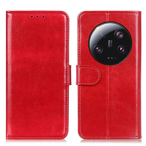 Handytasche Stand Schutzhülle Flip Leder Hülle M07L für Xiaomi Mi 13 Ultra 5G Rot