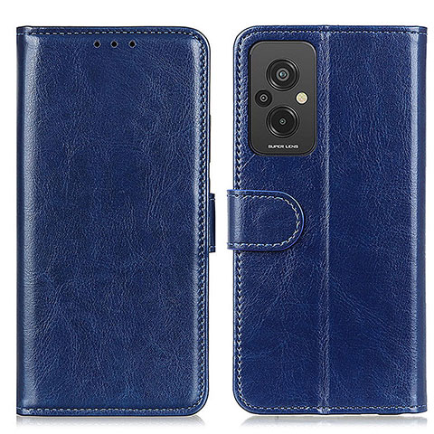 Handytasche Stand Schutzhülle Flip Leder Hülle M07L für Xiaomi Redmi 11 Prime 4G Blau