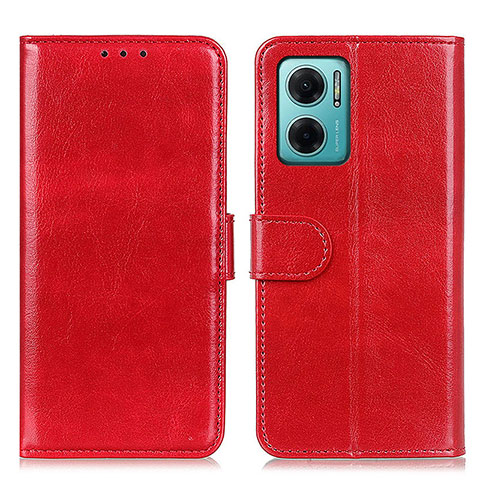 Handytasche Stand Schutzhülle Flip Leder Hülle M07L für Xiaomi Redmi 11 Prime 5G Rot