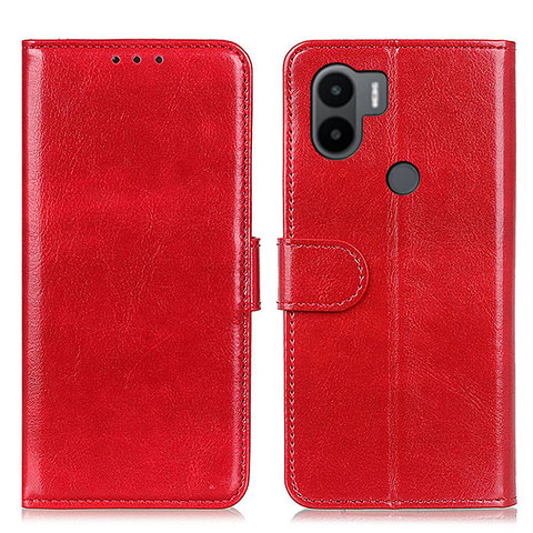 Handytasche Stand Schutzhülle Flip Leder Hülle M07L für Xiaomi Redmi A1 Plus Rot