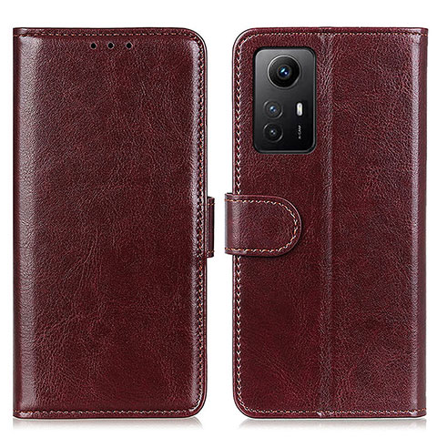 Handytasche Stand Schutzhülle Flip Leder Hülle M07L für Xiaomi Redmi Note 12S Braun