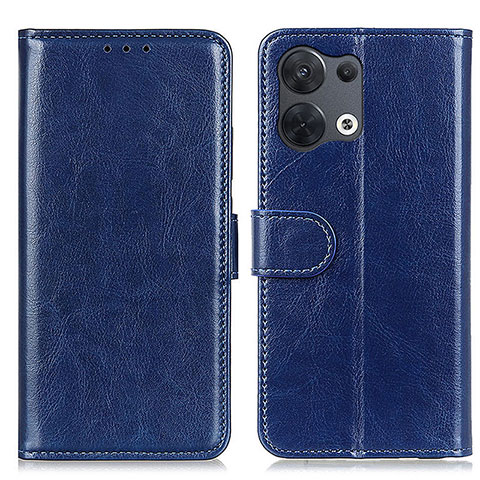 Handytasche Stand Schutzhülle Flip Leder Hülle M07L für Xiaomi Redmi Note 13 5G Blau