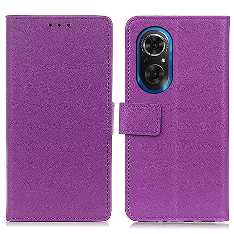 Handytasche Stand Schutzhülle Flip Leder Hülle M08L für Huawei Honor 50 SE 5G Violett