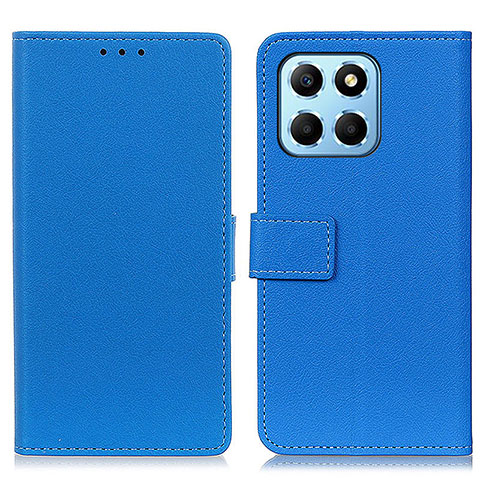 Handytasche Stand Schutzhülle Flip Leder Hülle M08L für Huawei Honor 70 Lite 5G Blau