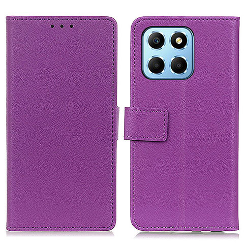 Handytasche Stand Schutzhülle Flip Leder Hülle M08L für Huawei Honor 70 Lite 5G Violett