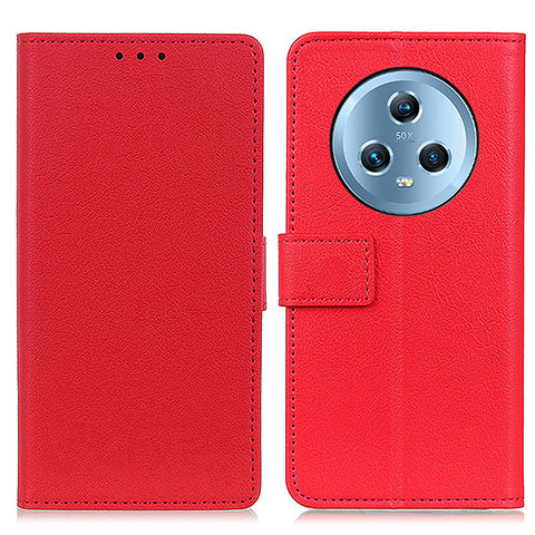 Handytasche Stand Schutzhülle Flip Leder Hülle M08L für Huawei Honor Magic5 5G Rot