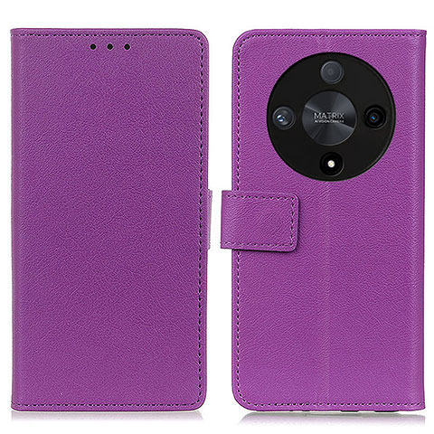 Handytasche Stand Schutzhülle Flip Leder Hülle M08L für Huawei Honor Magic6 Lite 5G Violett