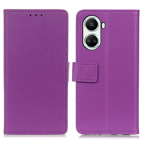 Handytasche Stand Schutzhülle Flip Leder Hülle M08L für Huawei Nova 10 SE Violett