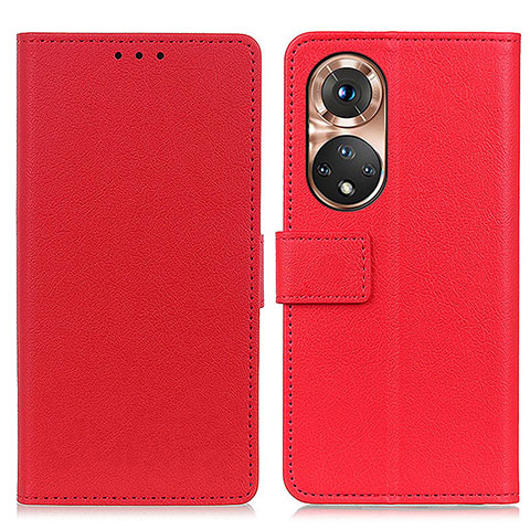 Handytasche Stand Schutzhülle Flip Leder Hülle M08L für Huawei Nova 9 Rot