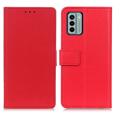 Handytasche Stand Schutzhülle Flip Leder Hülle M08L für Nokia G22 Rot