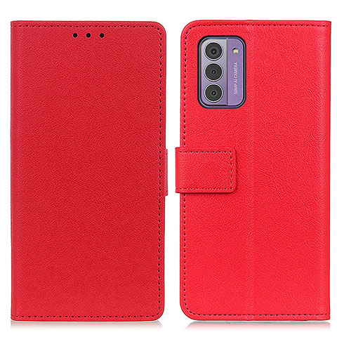 Handytasche Stand Schutzhülle Flip Leder Hülle M08L für Nokia G42 5G Rot