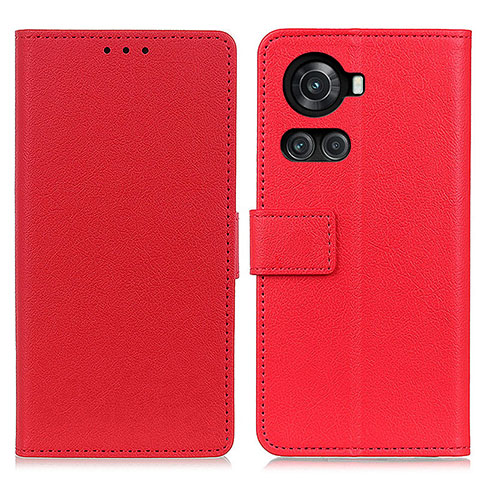 Handytasche Stand Schutzhülle Flip Leder Hülle M08L für OnePlus 10R 5G Rot