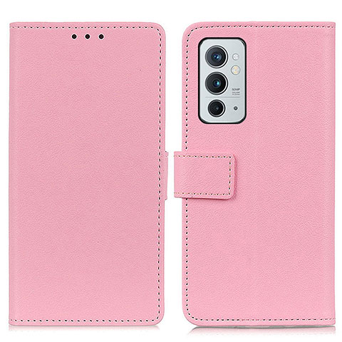 Handytasche Stand Schutzhülle Flip Leder Hülle M08L für OnePlus 9RT 5G Rosa