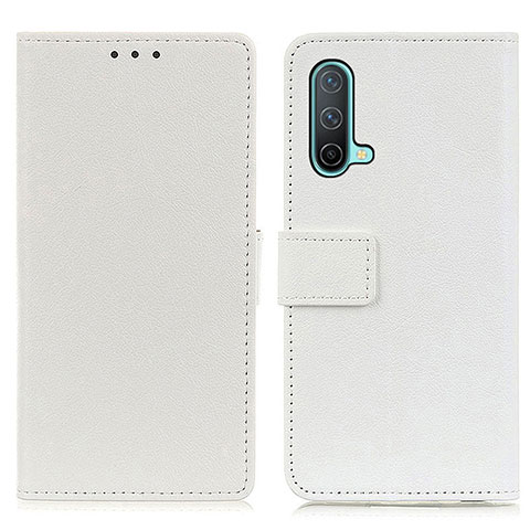 Handytasche Stand Schutzhülle Flip Leder Hülle M08L für OnePlus Nord CE 5G Weiß