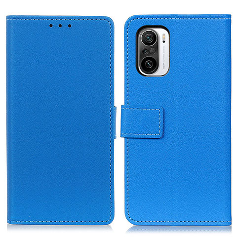 Handytasche Stand Schutzhülle Flip Leder Hülle M08L für Xiaomi Mi 11X 5G Blau