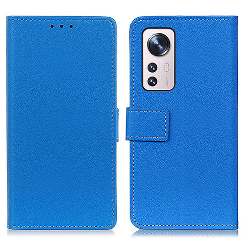 Handytasche Stand Schutzhülle Flip Leder Hülle M08L für Xiaomi Mi 12 5G Blau