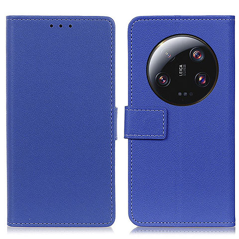 Handytasche Stand Schutzhülle Flip Leder Hülle M08L für Xiaomi Mi 13 Ultra 5G Blau