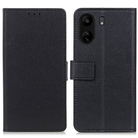 Handytasche Stand Schutzhülle Flip Leder Hülle M08L für Xiaomi Redmi 13C Schwarz