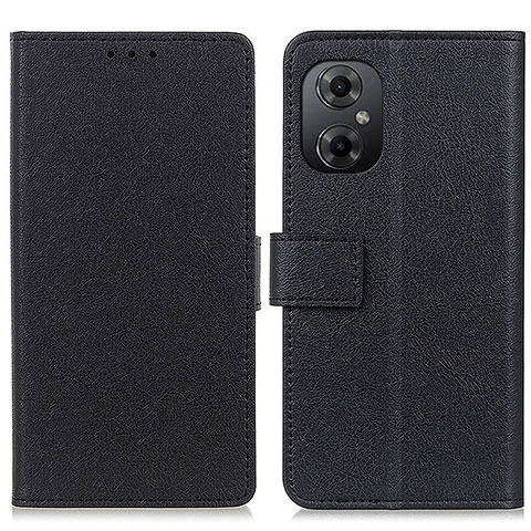 Handytasche Stand Schutzhülle Flip Leder Hülle M08L für Xiaomi Redmi Note 11R 5G Schwarz