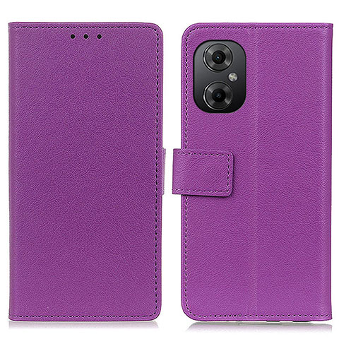 Handytasche Stand Schutzhülle Flip Leder Hülle M08L für Xiaomi Redmi Note 12R Pro 5G Violett