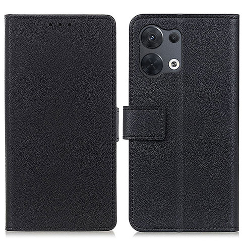 Handytasche Stand Schutzhülle Flip Leder Hülle M08L für Xiaomi Redmi Note 13 Pro 5G Schwarz