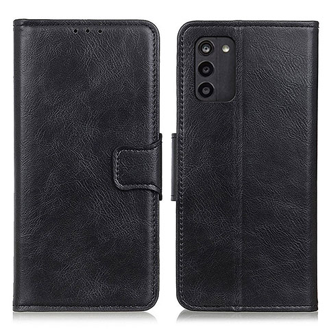 Handytasche Stand Schutzhülle Flip Leder Hülle M09L für Nokia G100 Schwarz