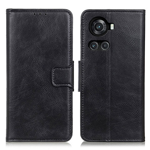 Handytasche Stand Schutzhülle Flip Leder Hülle M09L für OnePlus 10R 5G Schwarz