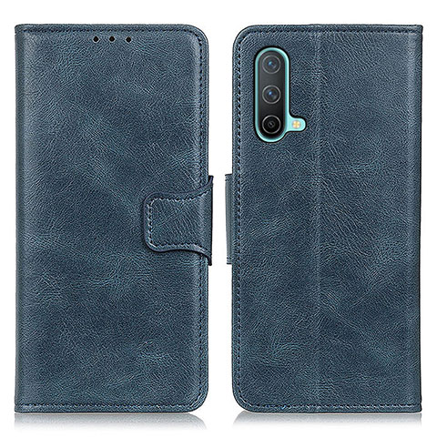 Handytasche Stand Schutzhülle Flip Leder Hülle M09L für OnePlus Nord CE 5G Blau