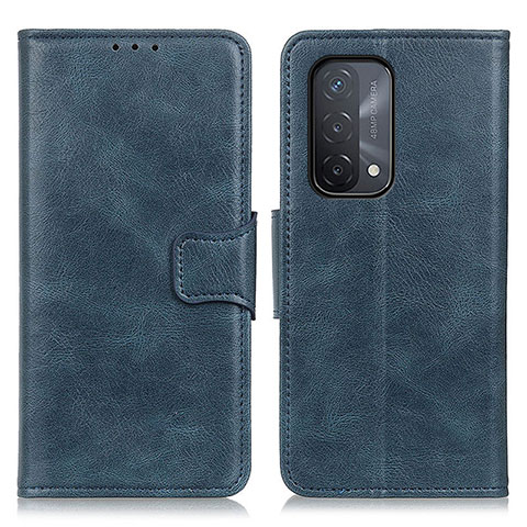 Handytasche Stand Schutzhülle Flip Leder Hülle M09L für OnePlus Nord N200 5G Blau