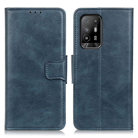 Handytasche Stand Schutzhülle Flip Leder Hülle M09L für Oppo A94 5G Blau