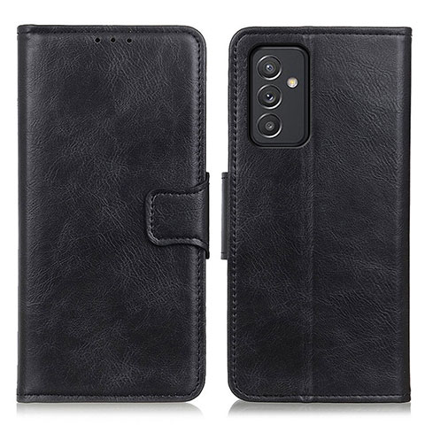 Handytasche Stand Schutzhülle Flip Leder Hülle M09L für Samsung Galaxy A35 5G Schwarz