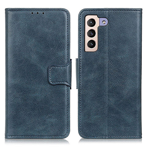 Handytasche Stand Schutzhülle Flip Leder Hülle M09L für Samsung Galaxy S21 Plus 5G Blau