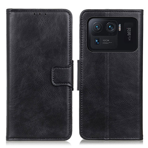 Handytasche Stand Schutzhülle Flip Leder Hülle M09L für Xiaomi Mi 11 Ultra 5G Schwarz