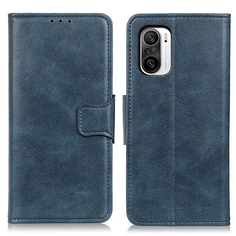 Handytasche Stand Schutzhülle Flip Leder Hülle M09L für Xiaomi Mi 11i 5G Blau