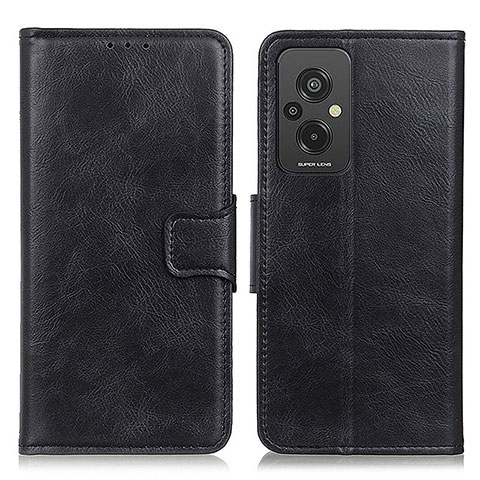 Handytasche Stand Schutzhülle Flip Leder Hülle M09L für Xiaomi Redmi 11 Prime 4G Schwarz